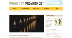 Desktop Screenshot of downtownprovidence.com